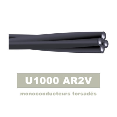 SICOM-cablerie-U1000AR2V-monoconducteurs-torsades