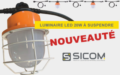 [NOUVEAUTÉ] Luminaire LED 20W modulable à souhait