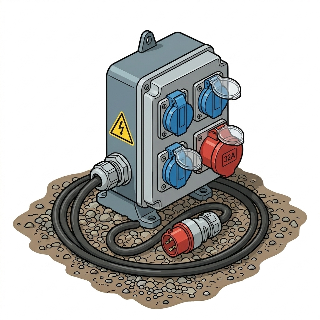 prise et rallonge electrique